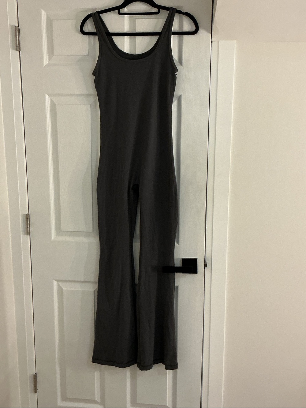 Women's TnA Sleeveless Wide-Leg Jumpsuit — Charcoal Gray